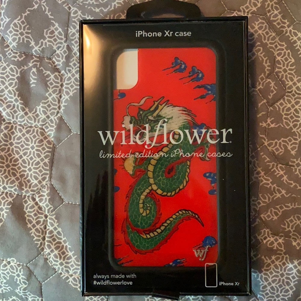 Red Dragon Wildflower Case